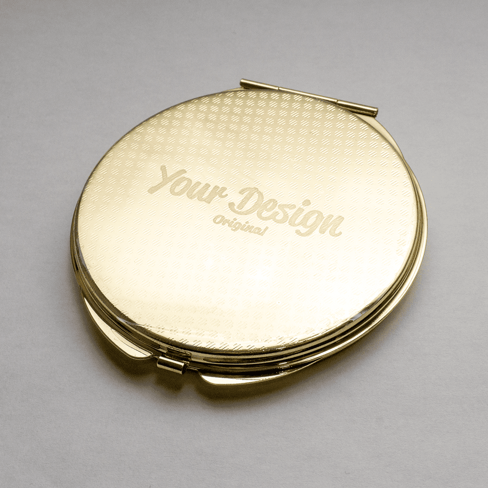 Custom Gold Compact Mirrors