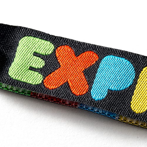 Custom Woven Fabric Wristbands