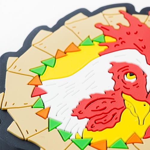 Custom 2D PVC Keychains