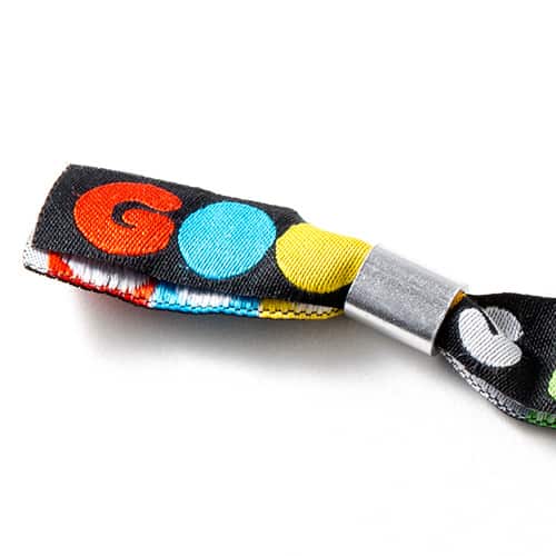 Custom Woven Fabric Wristbands