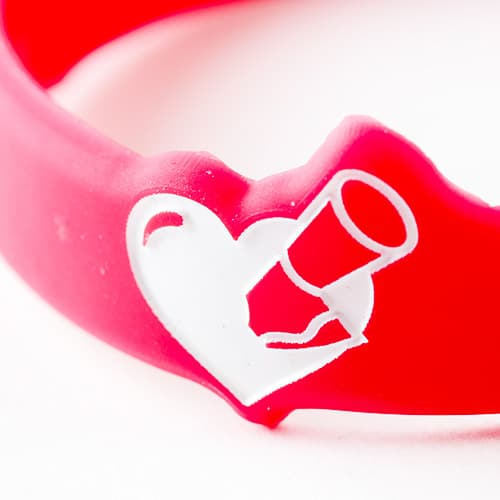 Custom Die-cut Silicon Bands