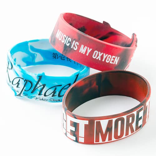 Custom Die-cut Silicon Bands