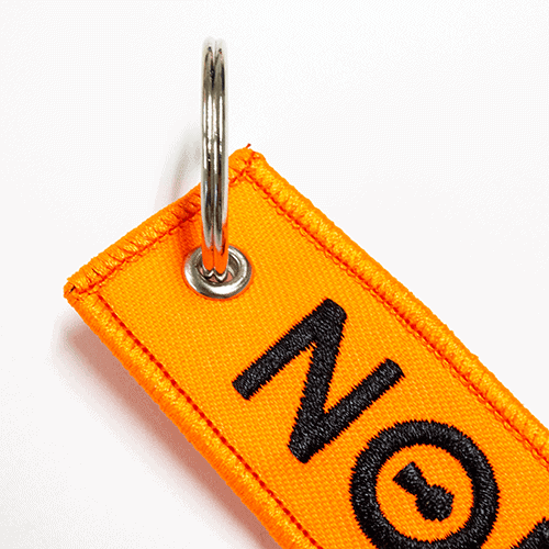 Custom Woven Flight Tags