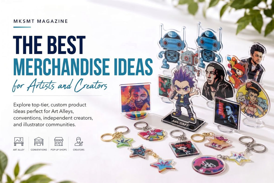 The Best Merchandise Ideas for Artists and Creators