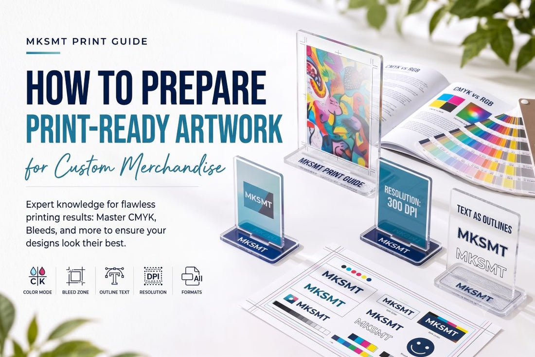 How to Prepare Print-Ready Artwork for Custom Merchandise