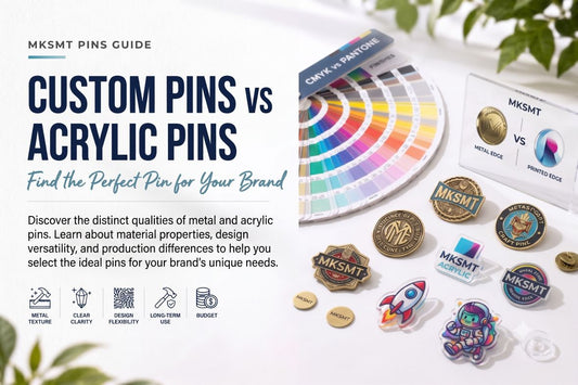 Custom Pins vs Acrylic Pins