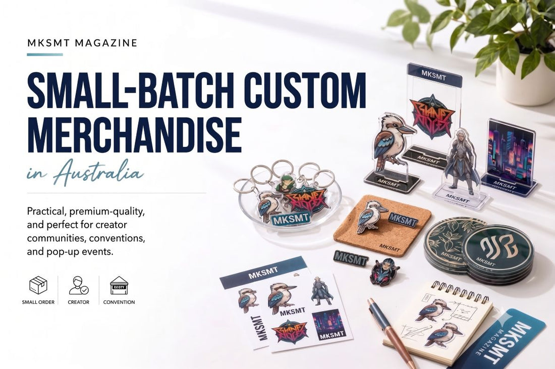 Small Batch Custom Merchandise in Australia