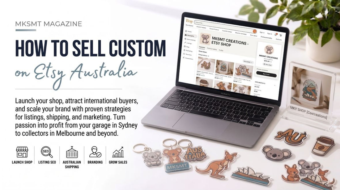 How to Sell Custom Merchandise on Etsy Australia