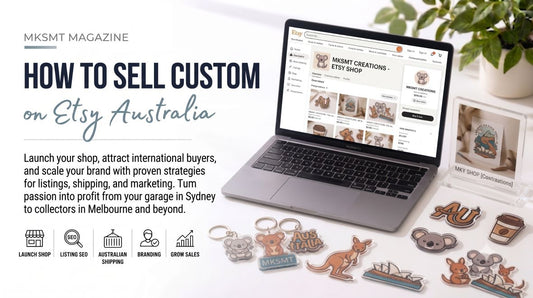 How to Sell Custom Merchandise on Etsy Australia