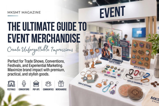 The Ultimate Guide to Event Merchandise