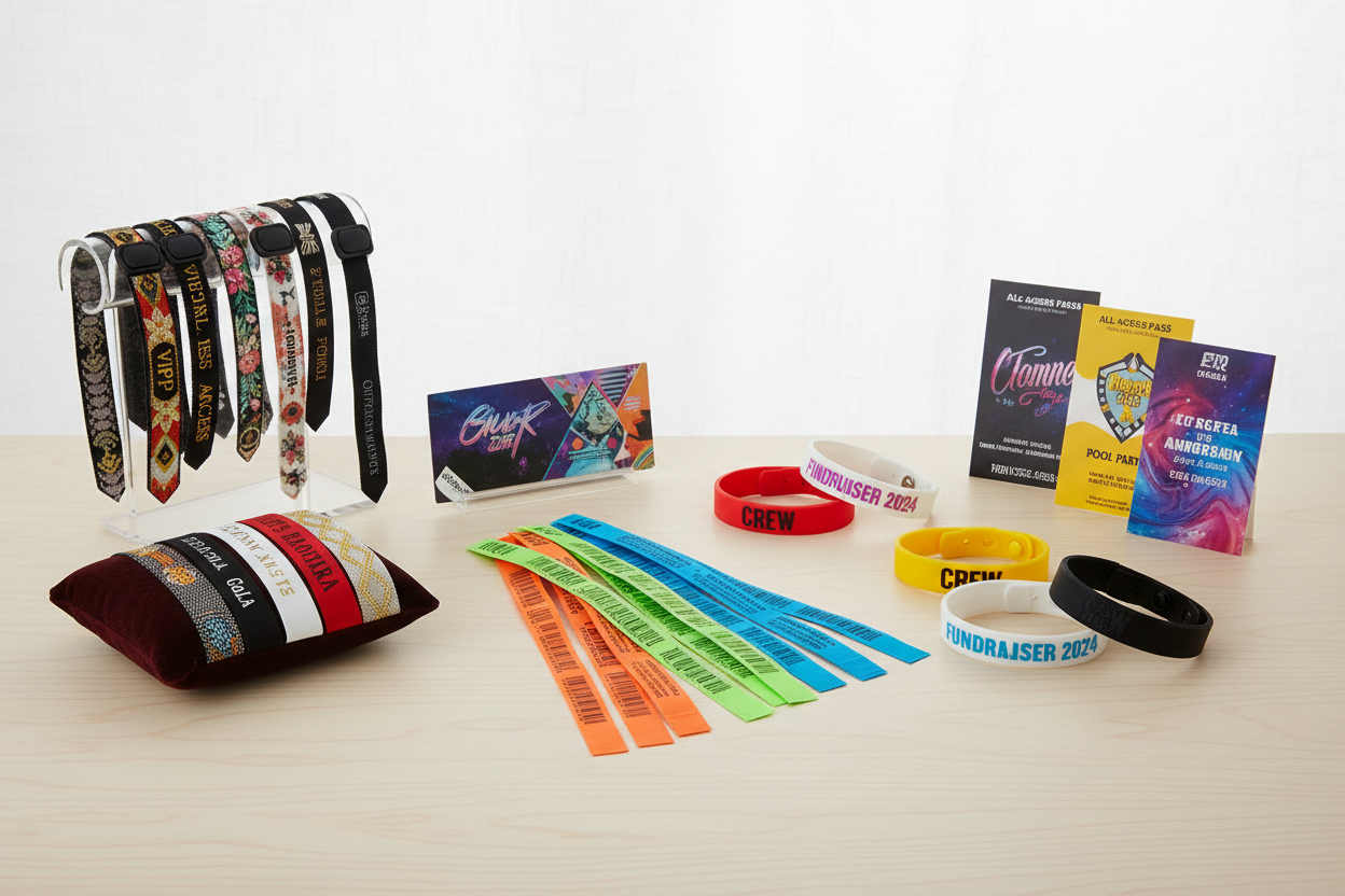 Not only can you make wristbands for accessories, but also for events and souvenirs.