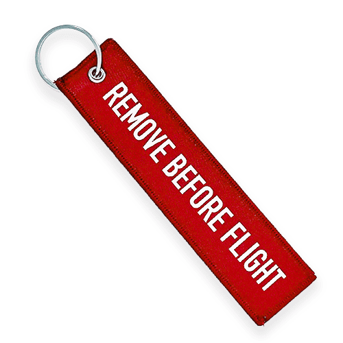 Custom Embroidery Flight Tags
