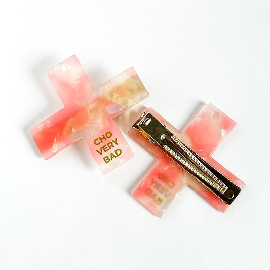 Custom Cellulose Acetate Hair Clips