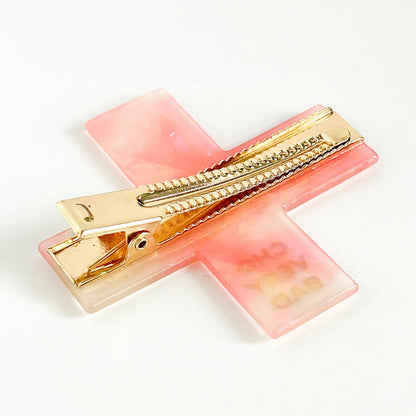 Custom Cellulose Acetate Hair Clips
