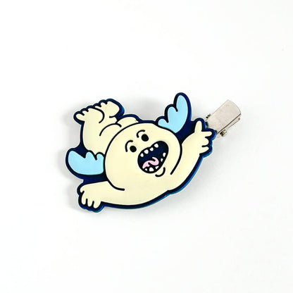 Custom 3D PVC Hair Clips