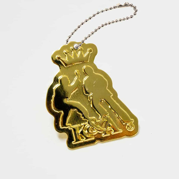Custom Metal Keychains - Brass