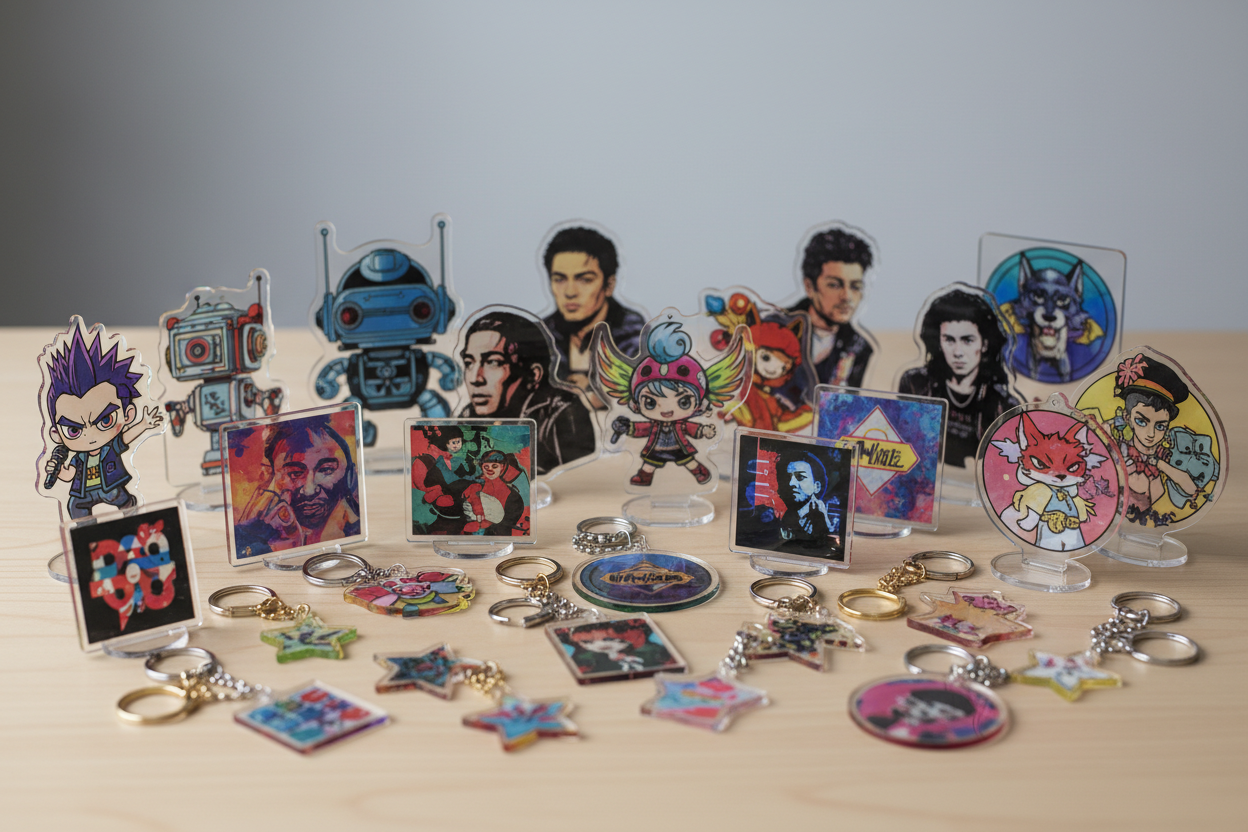 Sparkling transparency! Create, decorate, and deliver. Custom acrylic goods that convey your feelings.